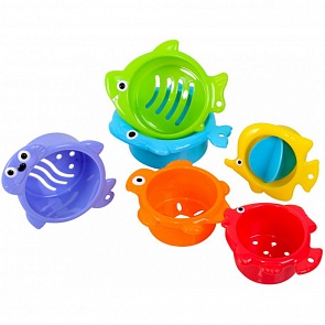 Игровой набор для ванной, 6 игрушек (PlayGo, Play 1905veg)